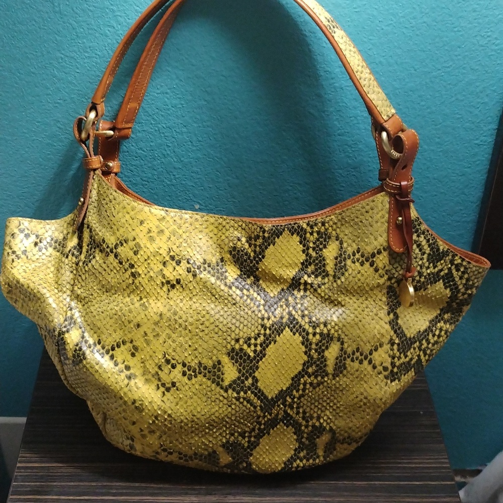 Vintage Brahmin Purse 💛 🖤